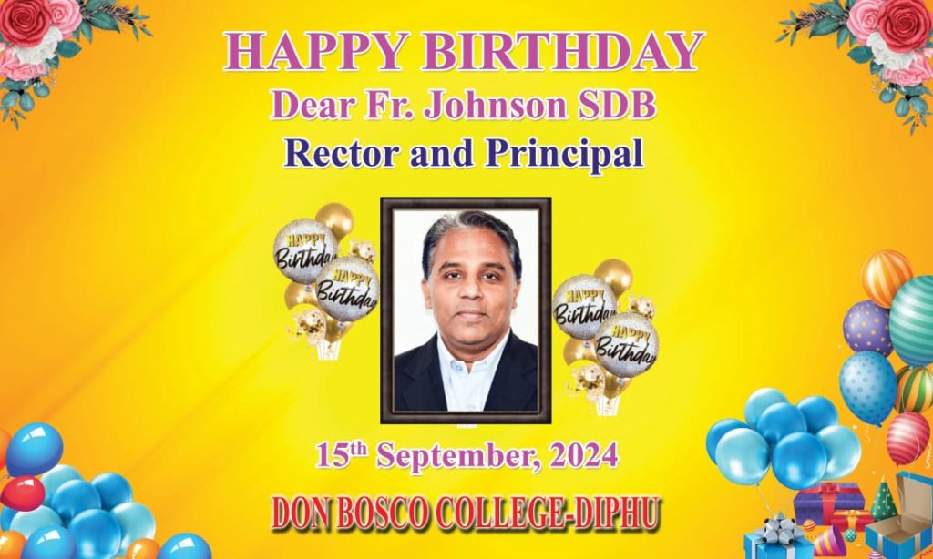 Dear Fr Johnson Parackal SDB