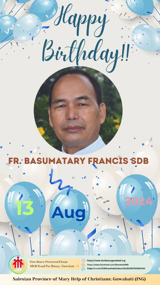 Fr Francis Basumatary SDB.