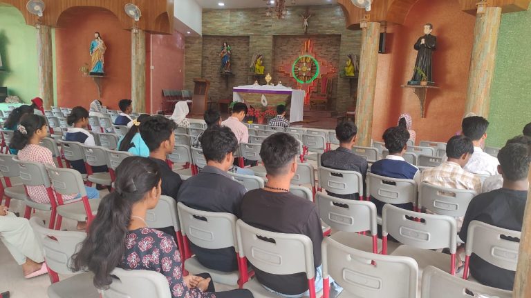 Chain Adoration at Don Bosco Socio Technical Institute, Tezpur
