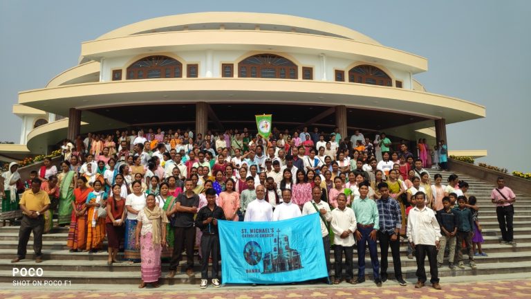 Faithful of Damra Parish Embark on Pilgrimage to Bongaigaon Cathedral