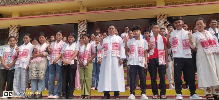 Holy Family Higher Secondary School, Rongjeng, felicitates Matric Students and Toppers