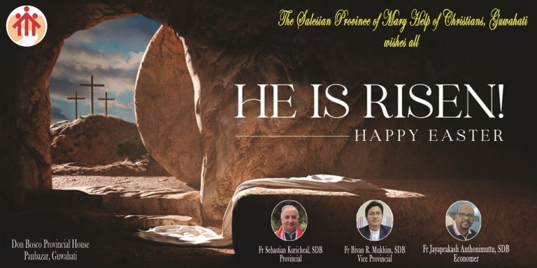 Province of Guwahati Extends Easter Greetings: A Message of Hope and Peace