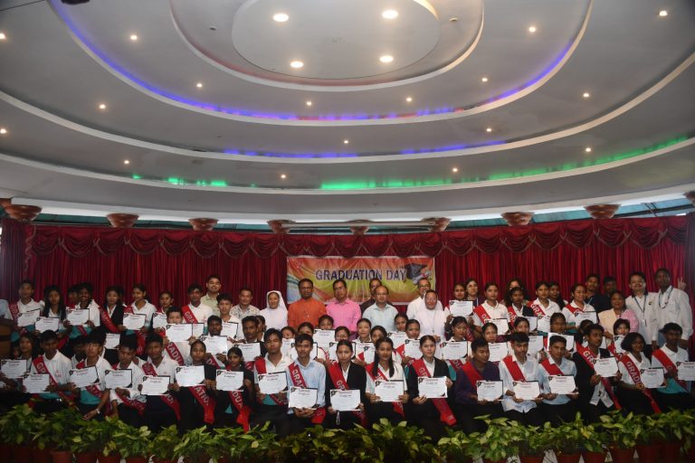Don Bosco Institute, Kharghuli Celebrates Graduation of Students