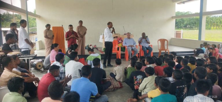 Fr. Provincial Makes Maiden Visit to Don Bosco Saralpara