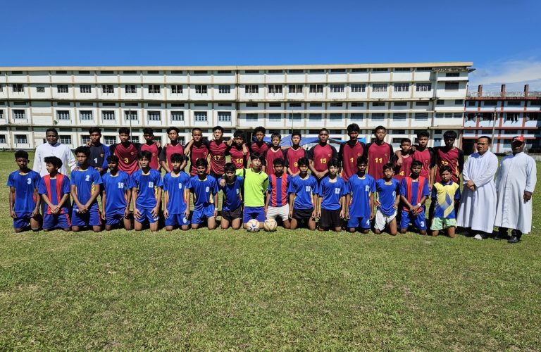 Friendly Girls’ Kabaddi & Football Match held at SFX, Dotma