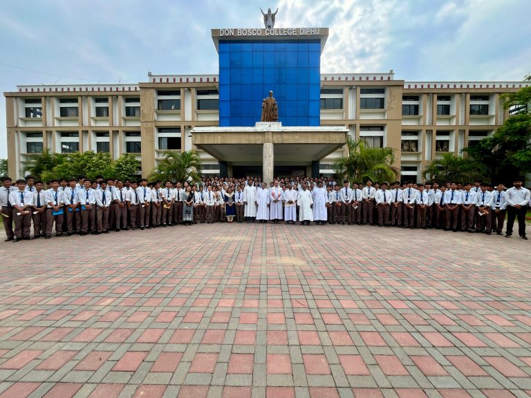 Provincial Visits Don Bosco College, Diphu and Inspires Students