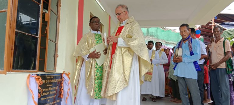 Blessing and Inauguration of Mary Queen of the Angels Church, Simliguri