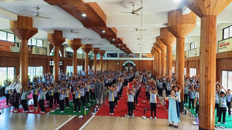 Don Bosco H. S. School, Kokrajhar Celebrates International Yoga Day
