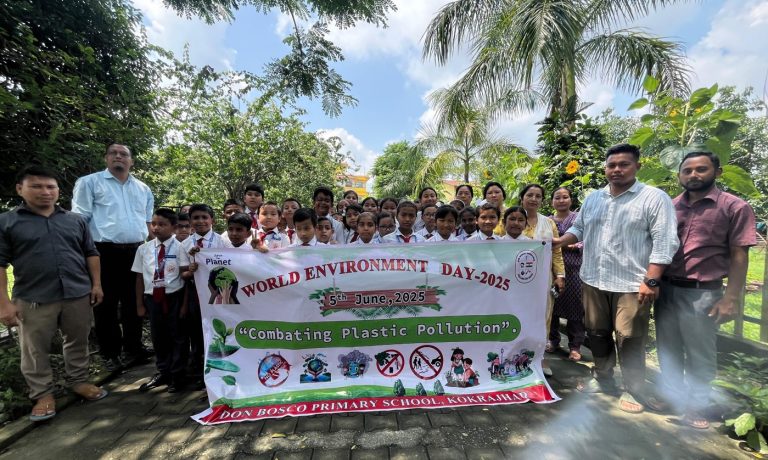Don Bosco Higher Secondary School, Kokrajhar Celebrates World Environment Day
