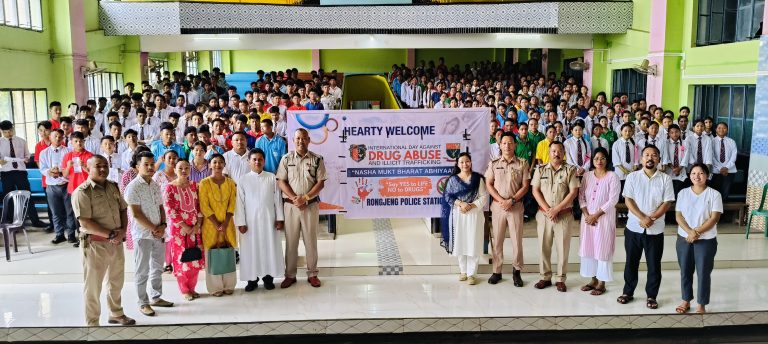 Don Bosco School, Rongjeng Hosts Drug Abuse Awareness Programme