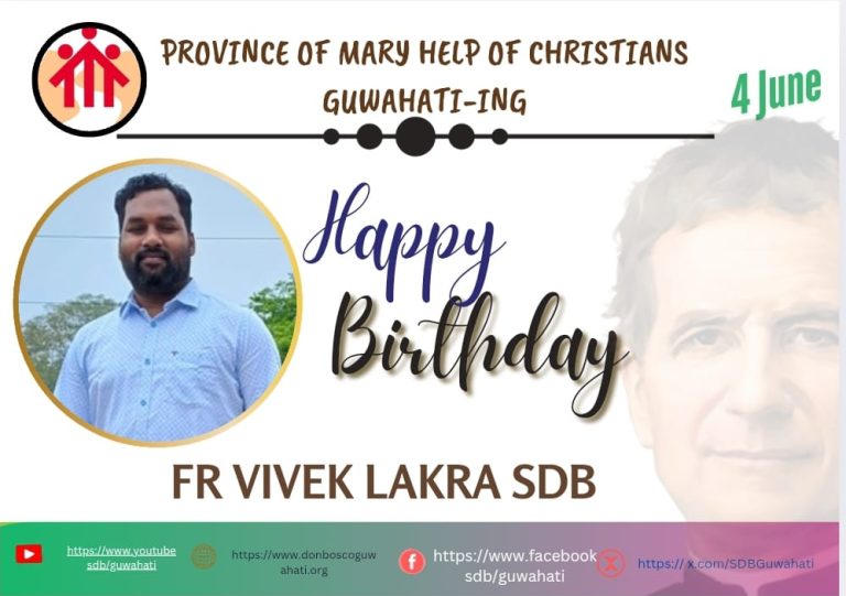 Fr Vivek Lakra SDB