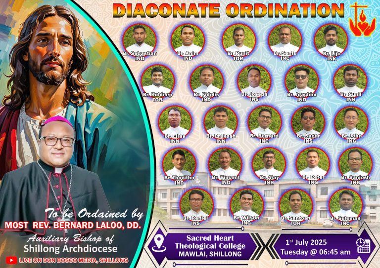 Six ING Clerics to be Ordained Deacons at Sacred Heart Theological College, Shillong