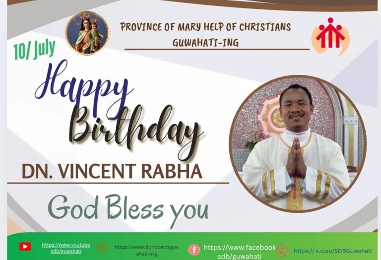 Deacon Vincent Rabha SDB