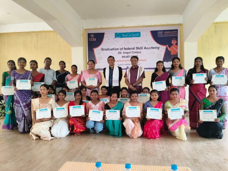 Graduation Ceremony of Tailoring and Driving Courses Held at Amguri