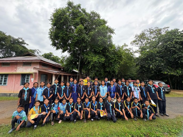 St. Dominic High School Scouts and Guides Participate in District-Level Training at Ampati
