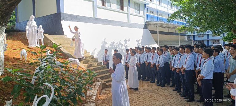 Blessing of the Dream Statue of Don Bosco at Don Bosco Centre for Learning