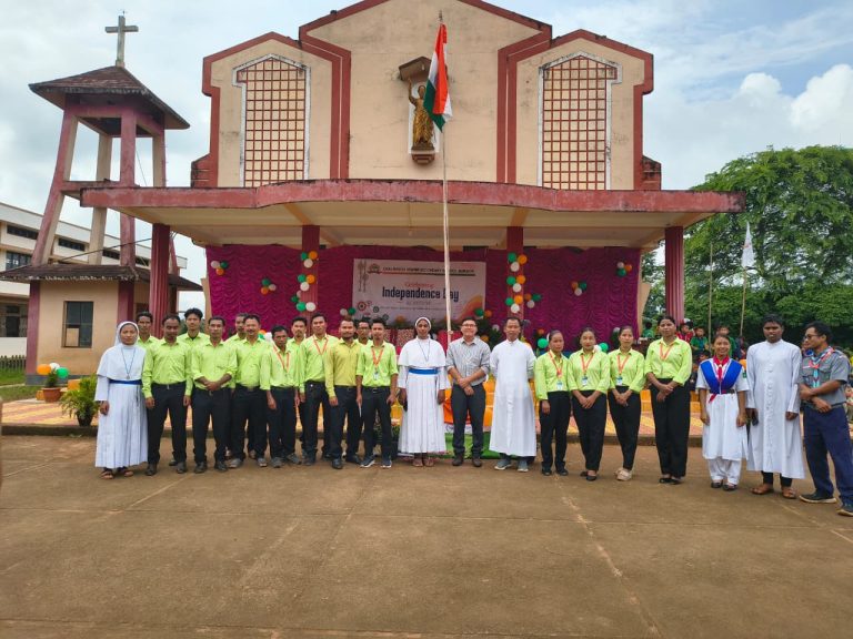 Don Bosco Higher Secondary School, Amkachi Celebrates Independence Day with Patriotic Fervour