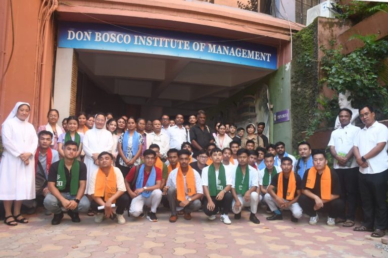 Don Bosco Institute of Management Welcomes New MBA Students