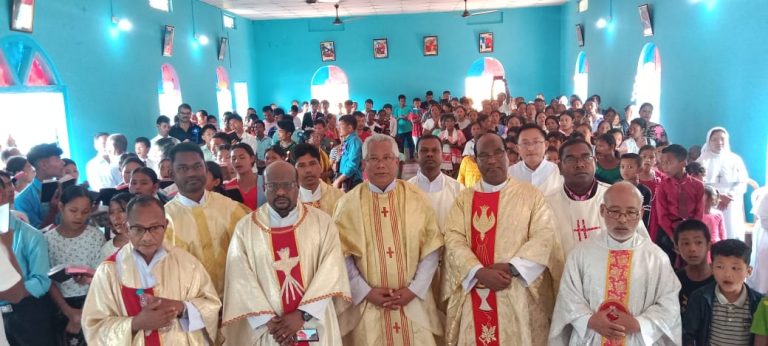 Inauguration and Blessing of the New Church at Mongchong Village