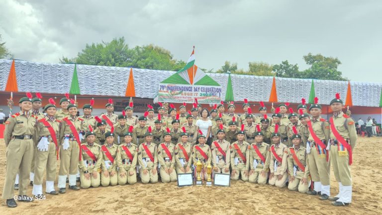 NCC Cadets of Don Bosco College Tura Shine at 79th Independence Day Celebration