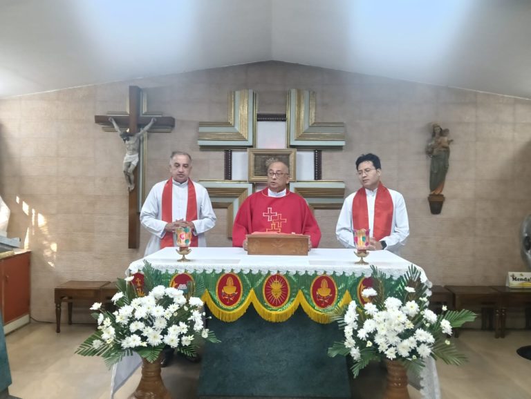 Bishop George Palliparampil Celebrates Holy Mass at Provincial House, Guwahati