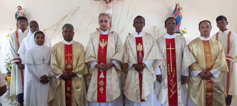 Blessing of St. Dominic Chapel at Sonajuli No. Santhal Basti: A Milestone of Faith and Gratitude