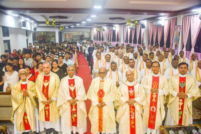 DBI celebrates Golden Jubilee of Priestly Ordination of Rev. Fr. Joseph Thelekkatt SDB