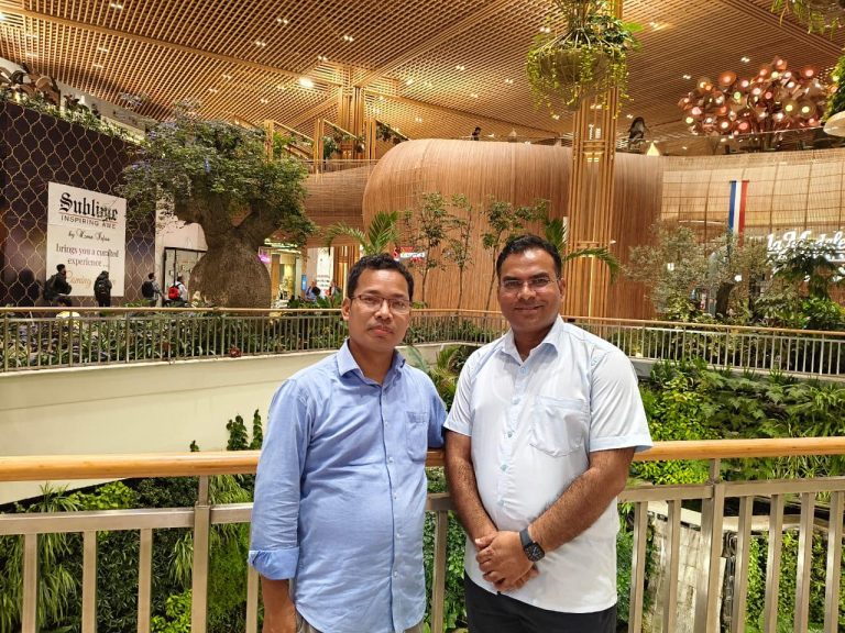 Fr Abhilash Vadakkekara and Fr Jogesh B. Sangma Leave for Rome to Attend IUS Meeting