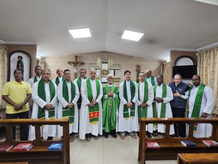 Fr. John Kalapura SDB, Former Provincial Visits Provincial House, Guwahati