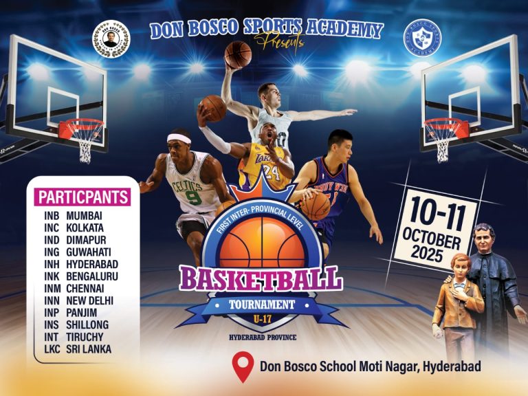 ING took part in All India Don Bosco Inter-Province Basketball Tournament at Hyderabad