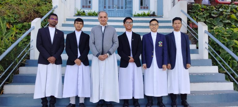 Rev. Fr. Provincial, Attends Curatorium Meeting at Salesian College, Sonada, meets brothers