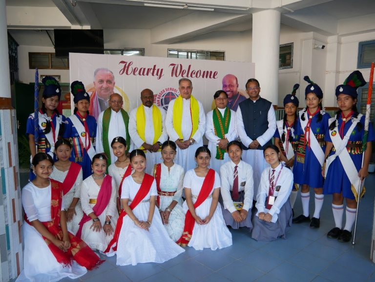 Canonical Visitation by Fr. Provincial to Haflong Parish