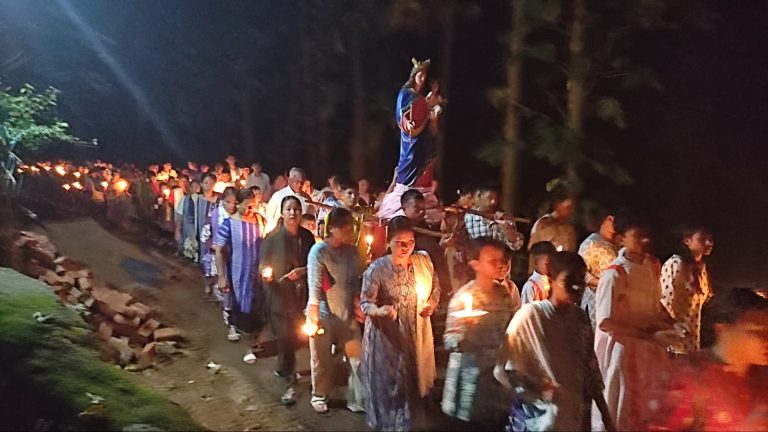 Grand Conclusion of the Month of the Rosary at Sojong Parish