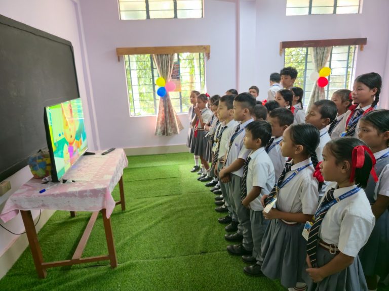 Inauguration of the Renovated Computer Lab, Media cum Creative Room at St Dominic School, Garobadha
