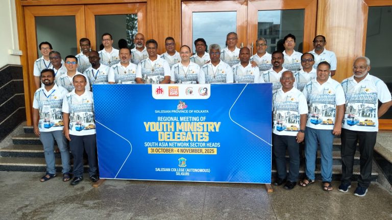 Regional Meeting of Youth Ministry Delegates of South Asia Held at Siliguri