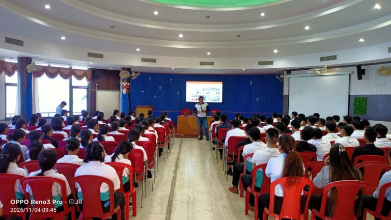 Road Safety Awareness Programme Held at Don Bosco Institute, Kharghuli
