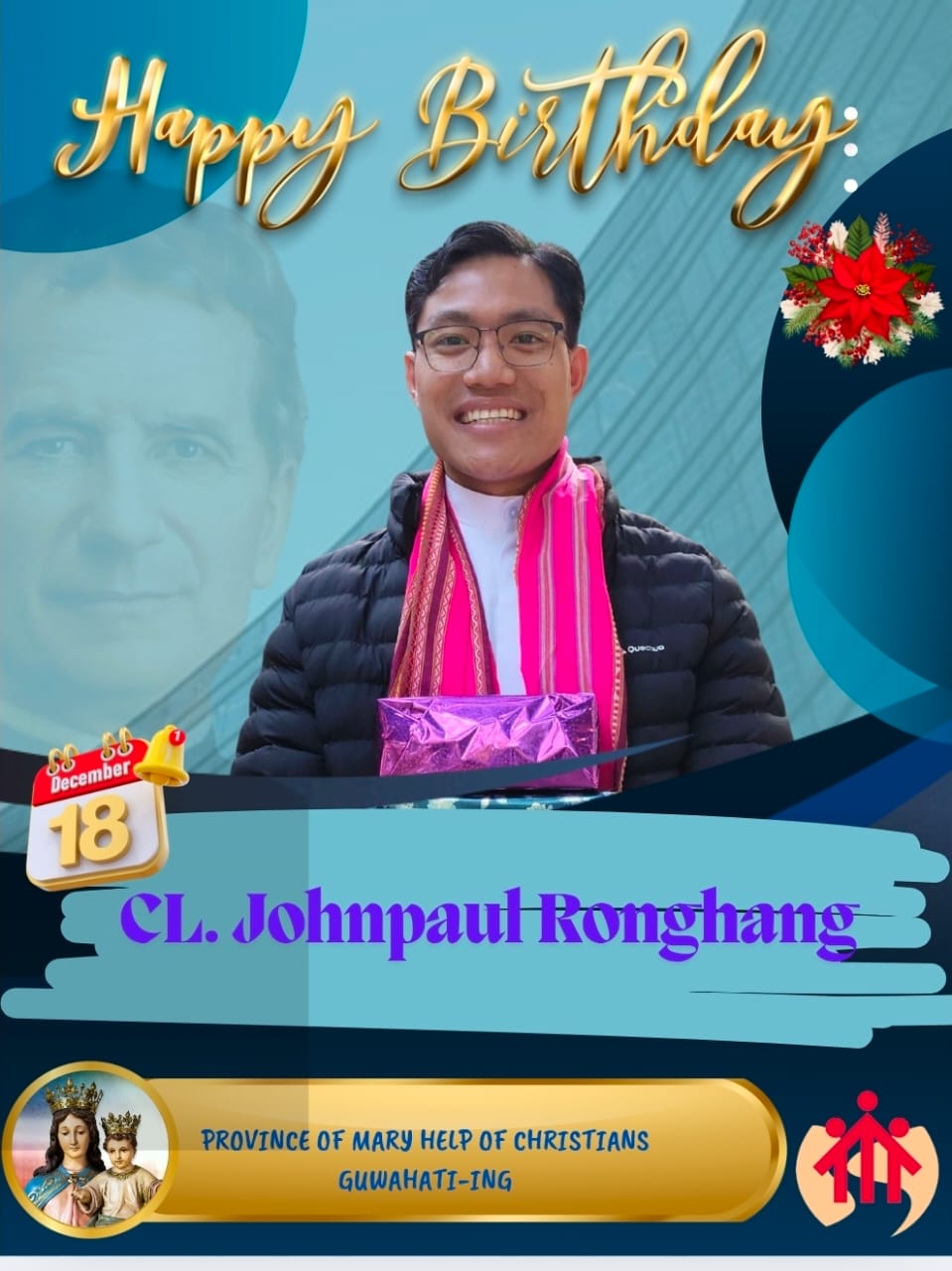 Bro John Paul Ronghang SDB