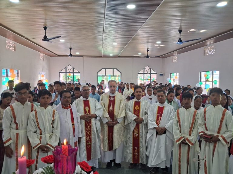 Provincial Blesses Newly Constructed St. Teresa of Avila Church at Sorokpara Village