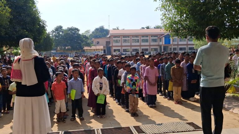 Sunday School Final Examination Held in Satgaon Parish