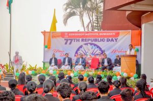 Don Bosco Institute Celebrates 77th Republic Day with Patriotic Fervour