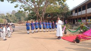 Republic Day Celebrations at Don Bosco School, Amkachi