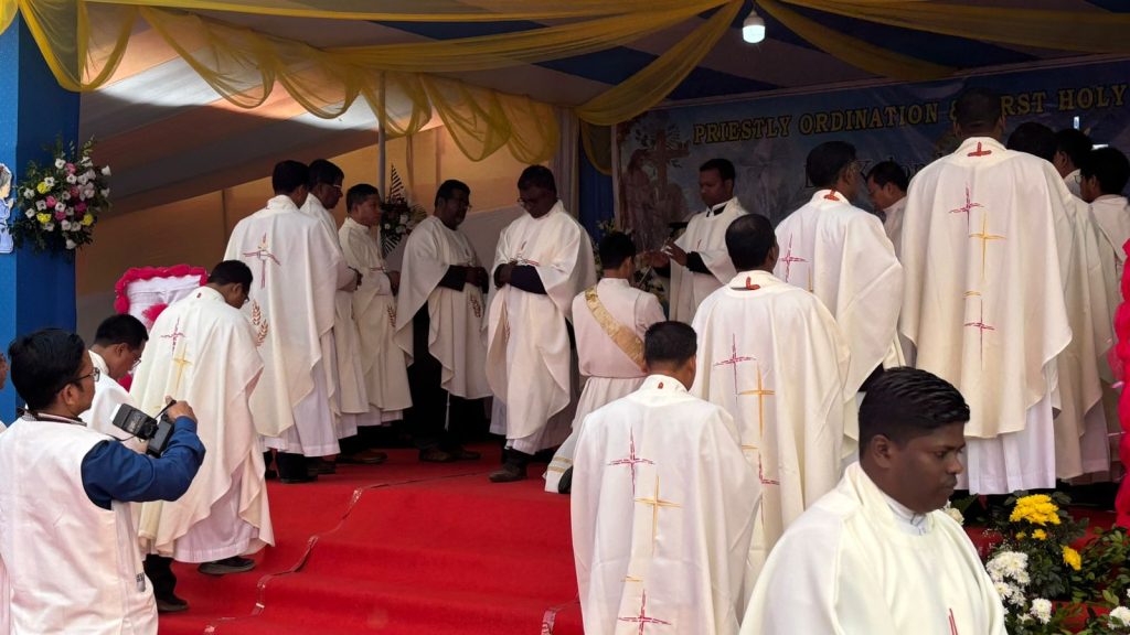 Ordination of Fr Kolombiya Rabha