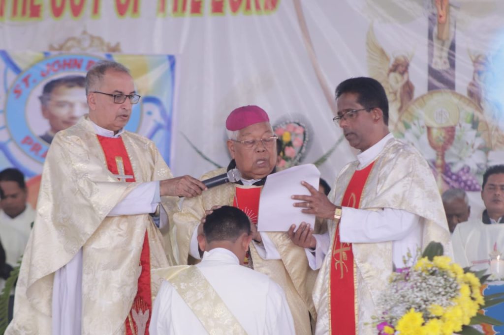 Ordination of Fr Jecky Sangma SDB