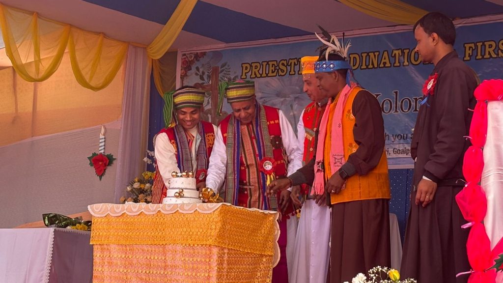Ordination of Fr Kolombiya Rabha
