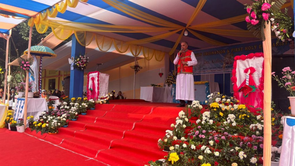 Ordination of Fr Kolombiya Rabha