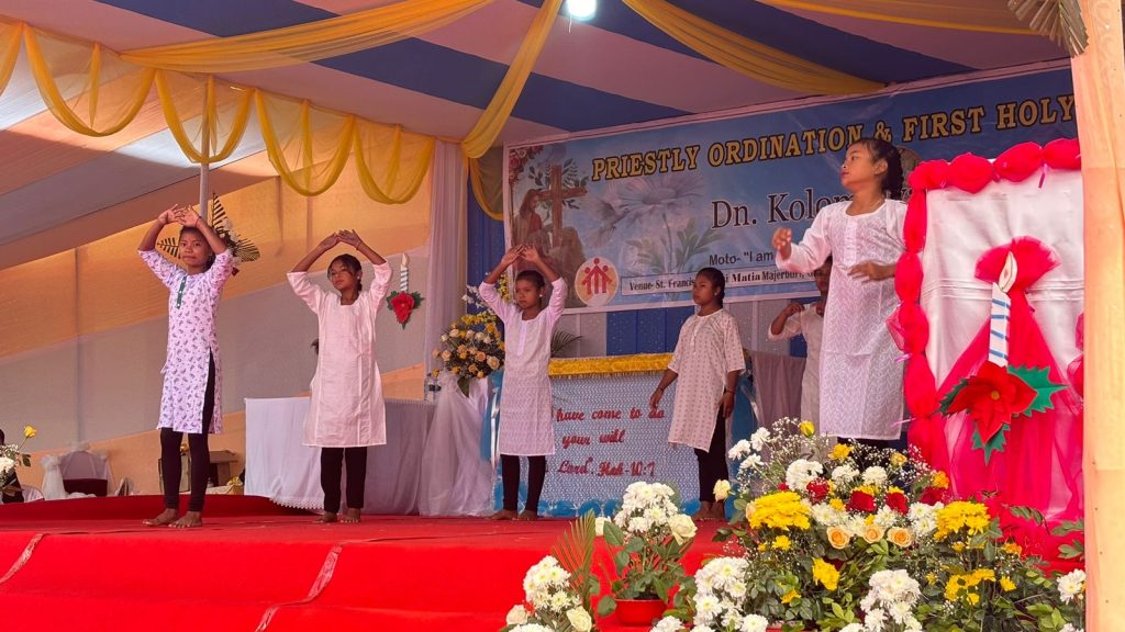 Ordination of Fr Kolombiya Rabha