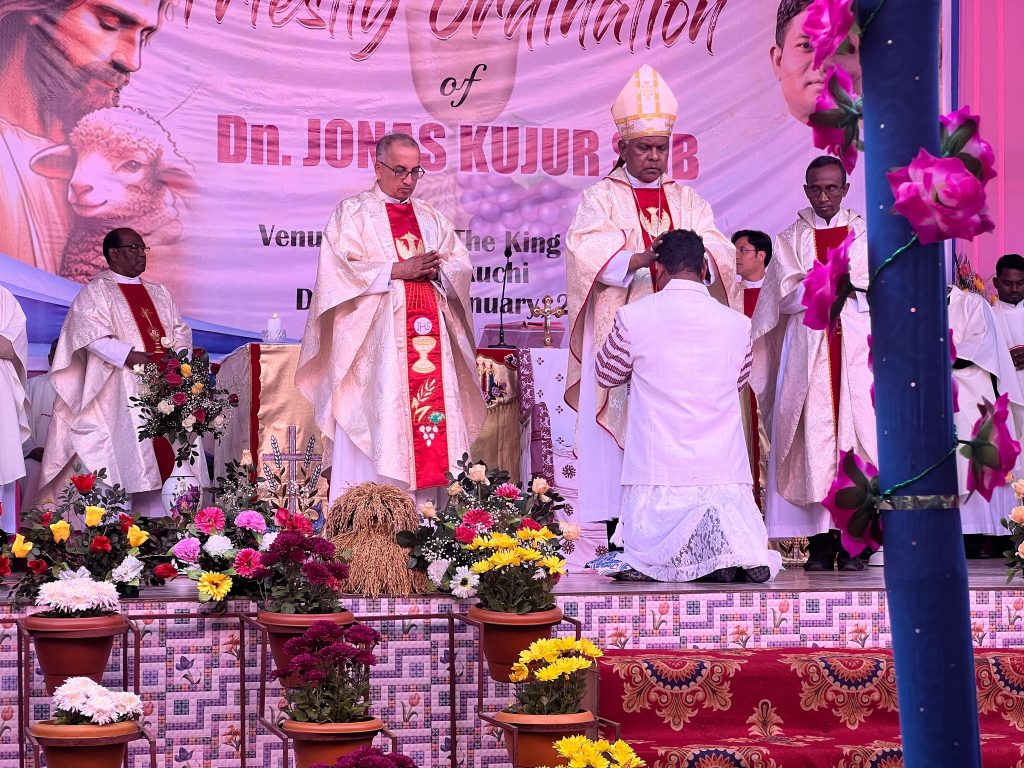 Ordination of Fr Jonas Kujur SDB