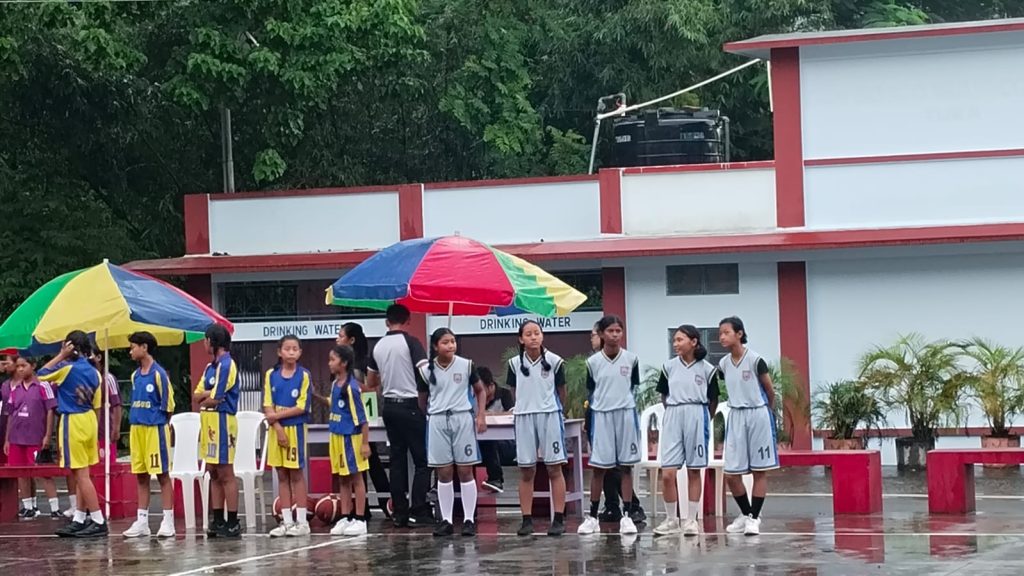 Basketball Match at Tura