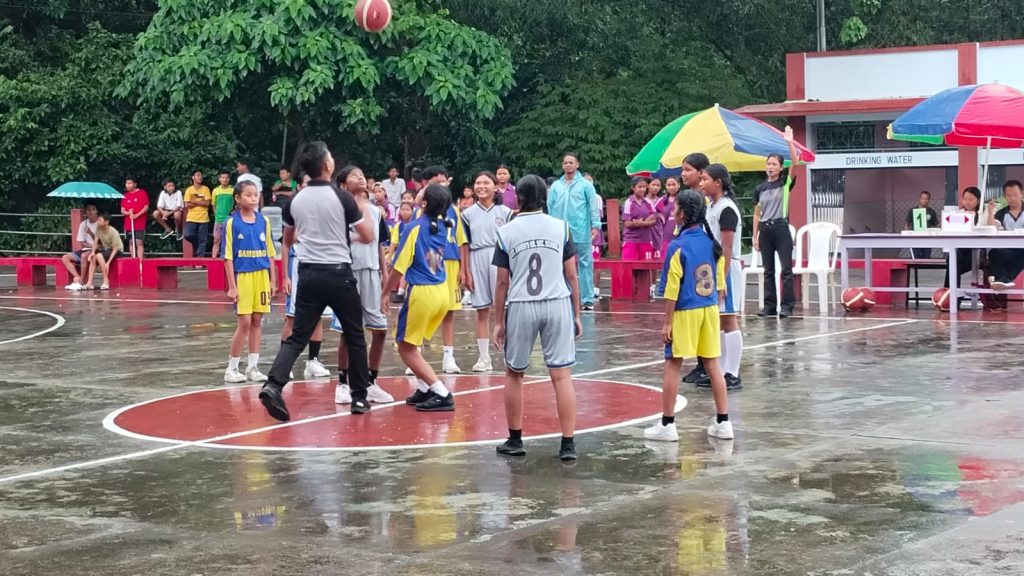 Basketball Match at Tura