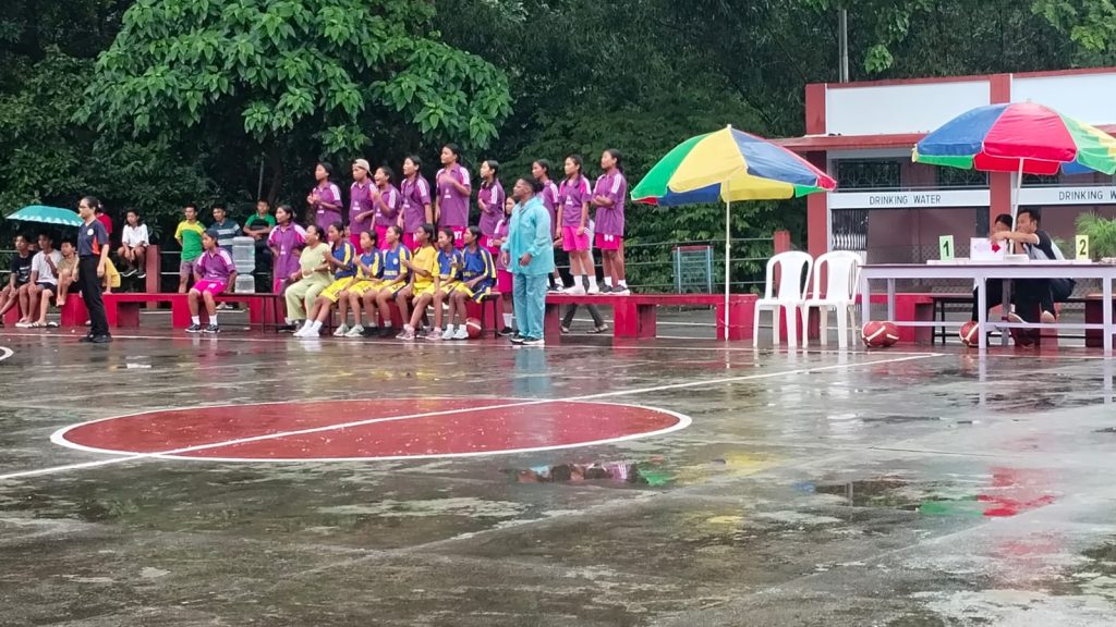 Basketball Match at Tura